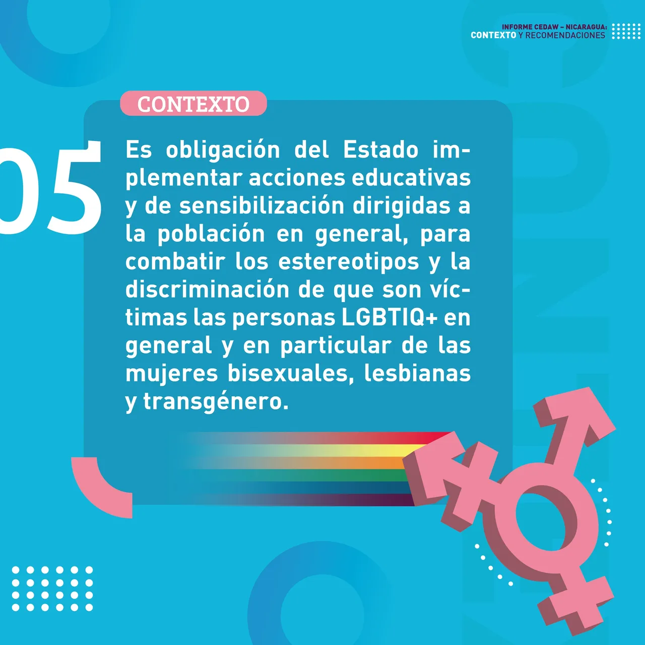 imagen alusiva a los derechos de las personas LGBTIQ+ en Nicaragua