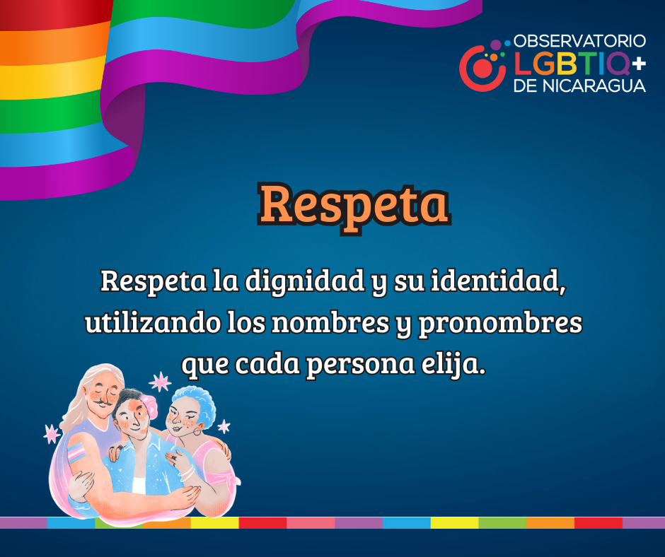imagen alusiva a los derechos de las personas LGBTIQ+ en Nicaragua