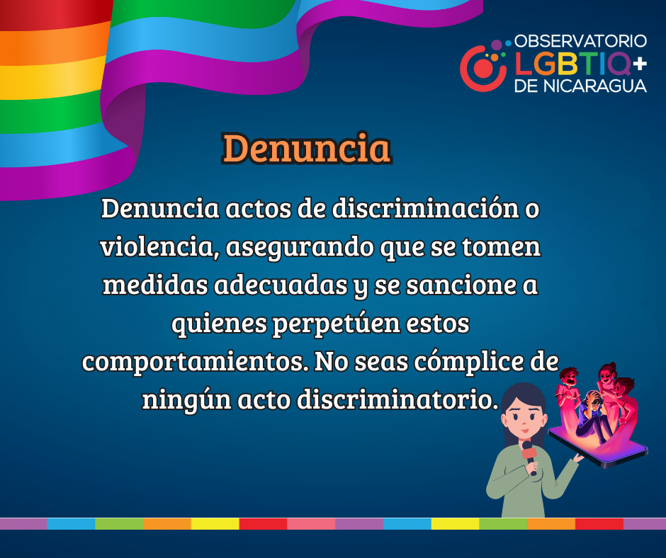 imagen alusiva a los derechos de las personas LGBTIQ+ en Nicaragua