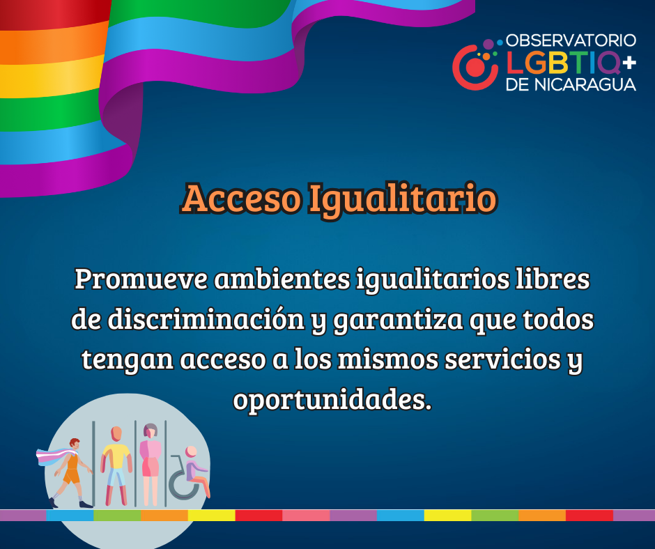 imagen alusiva a los derechos de las personas LGBTIQ+ en Nicaragua